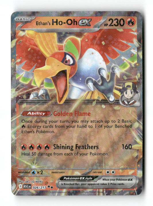 Ethan's Ho-Oh ex 26 - Ascended Heroes - Near Mint