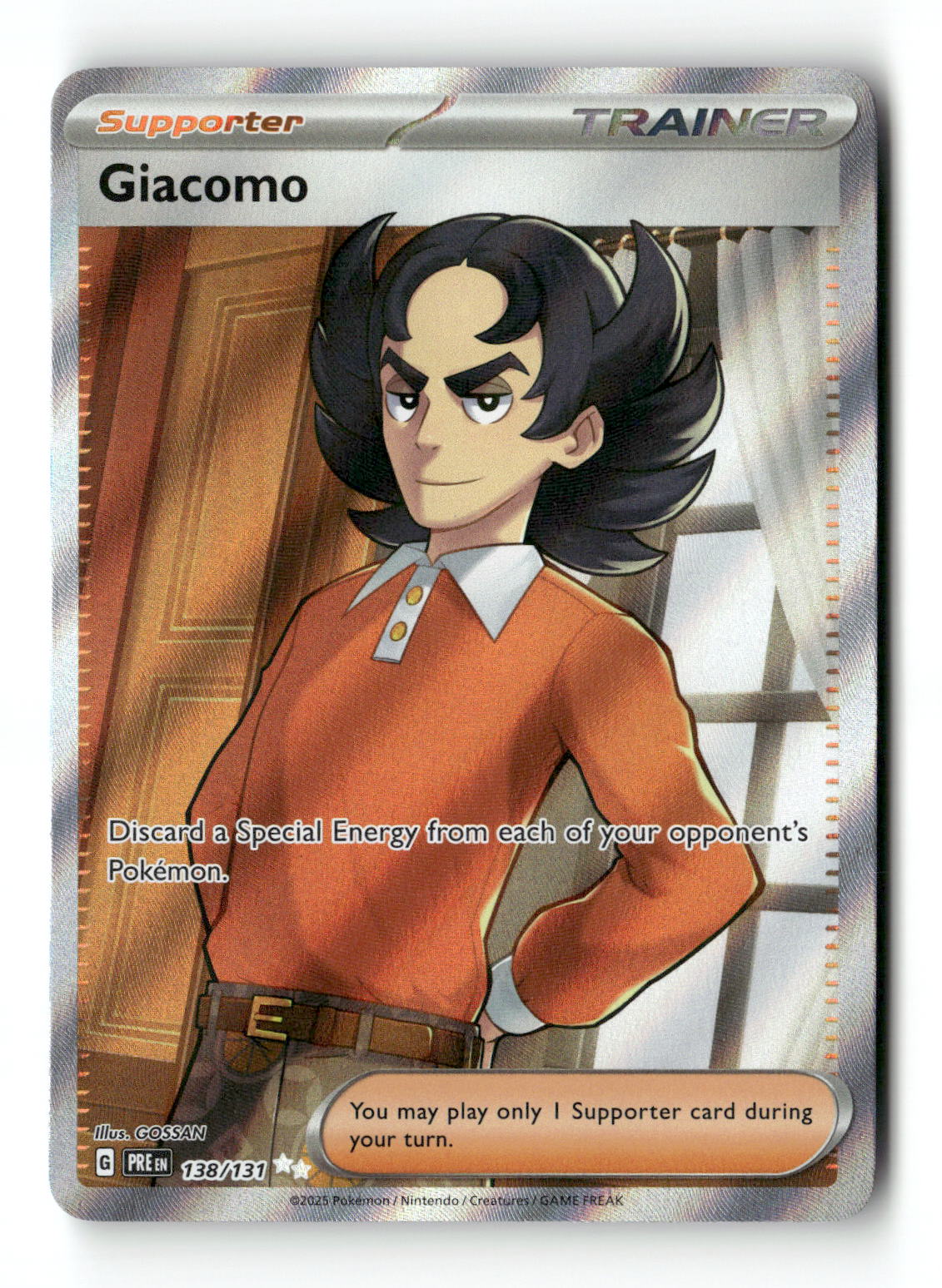 Giacomo 138 - Prismatic Evolutions - Near Mint
