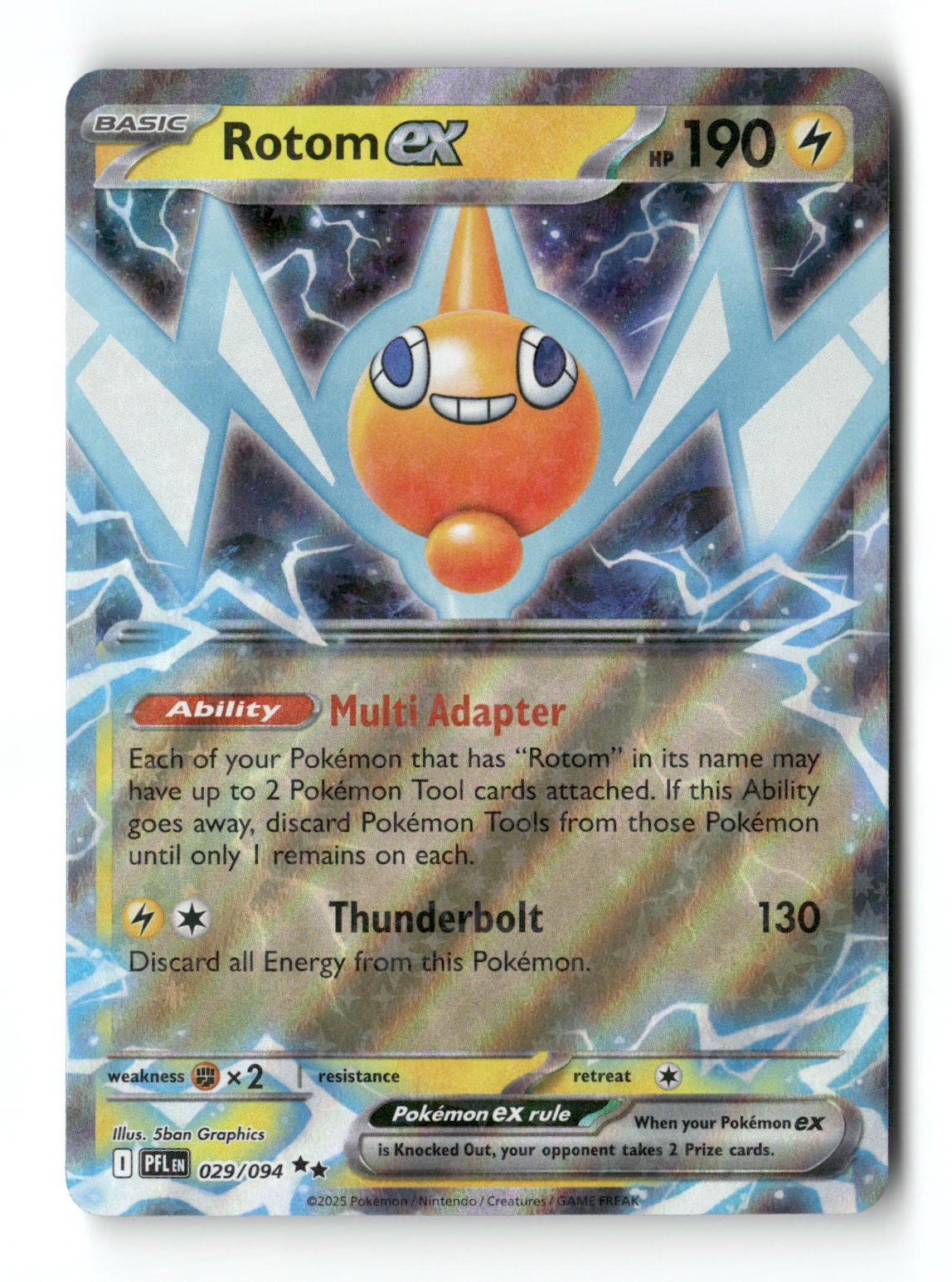 Pokemon Rotom ex 029/094 Phantasmal Flames Near Mint