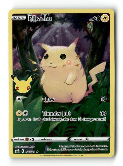 Pikachu 005/025 Celebrations Near Mint