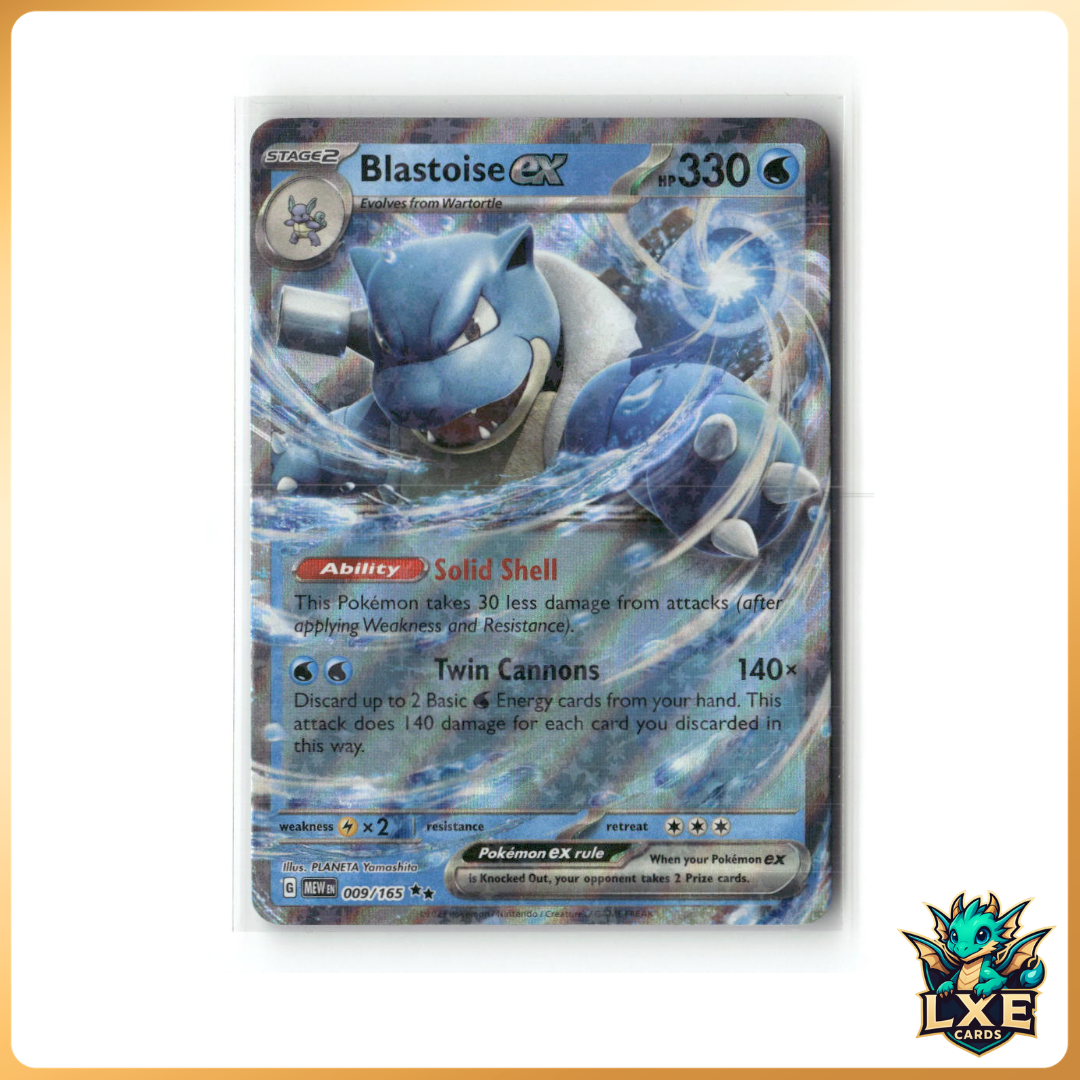 Blastoise Ex 009/165
