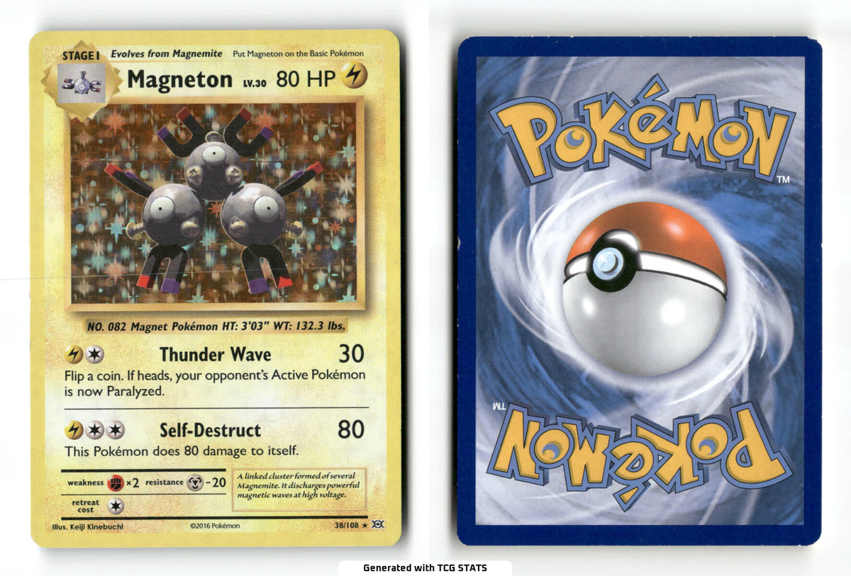 Magneton 38 - Evolutions Promos - Moderately Played