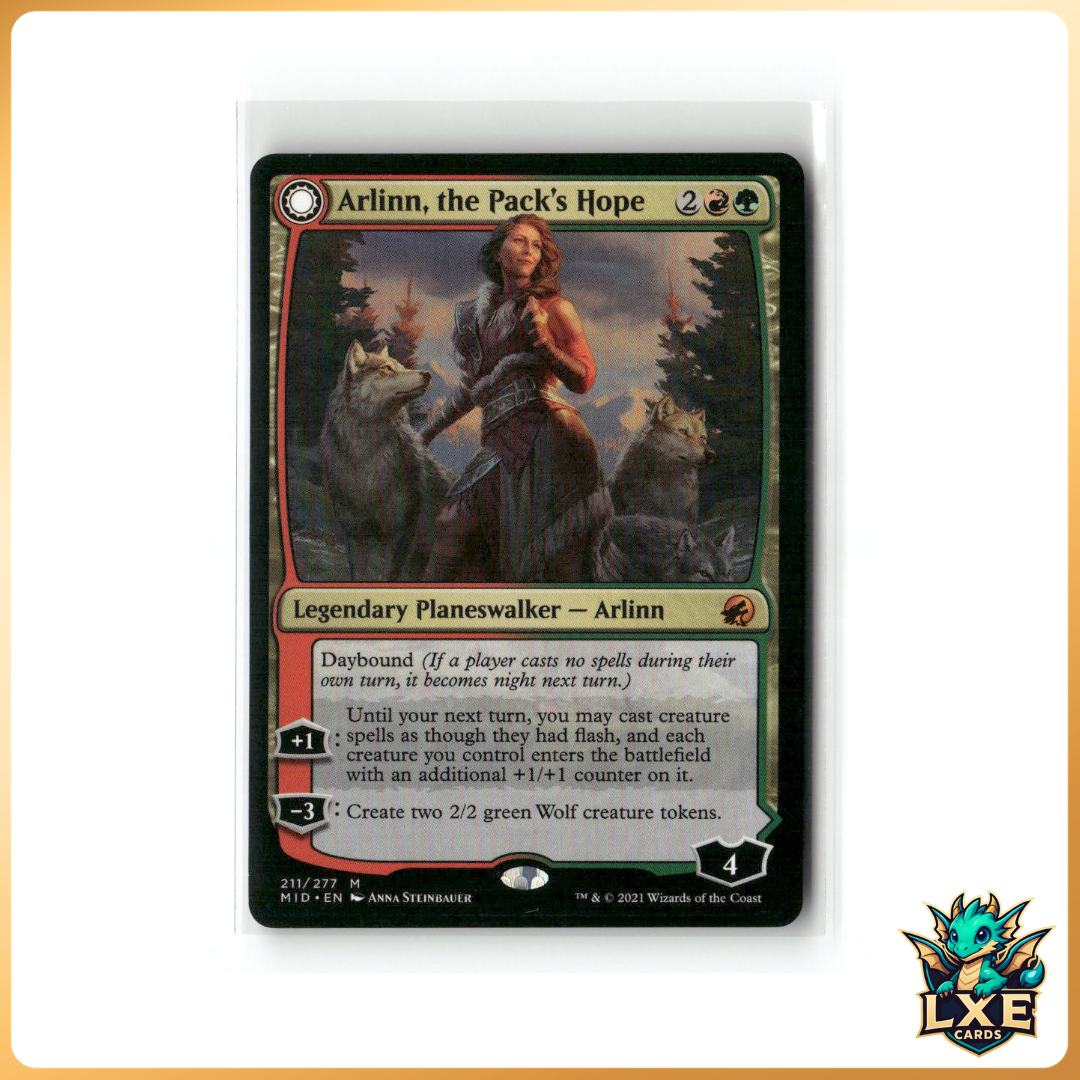 Arlinn, the Pack's Hope // Arlinn, the Moon's Fury