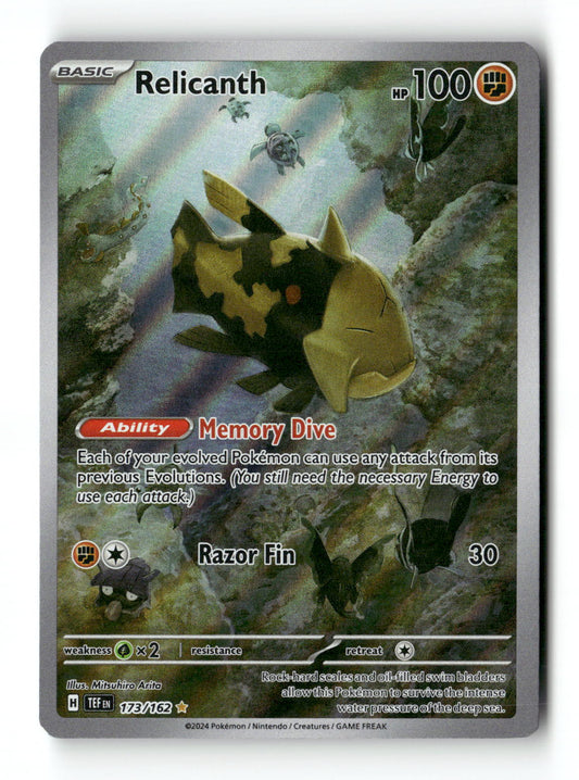 Relicanth 173 - Temporal Forces - Near Mint