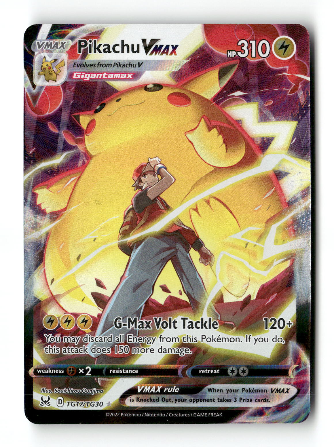 Pikachu VMAX TG17/TG30 - Lost Origin - Near Mint