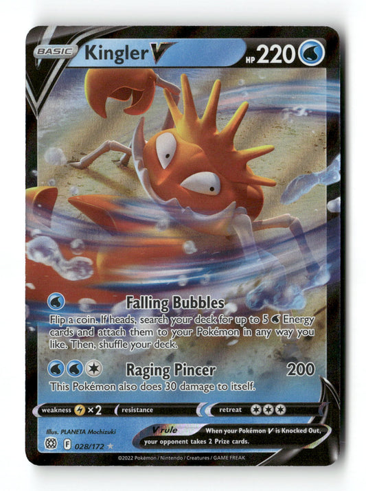 Kingler V 28 - Brilliant Stars - Near Mint