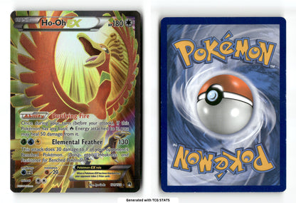 Ho-Oh EX 121 - BREAKpoint - Moderately Played