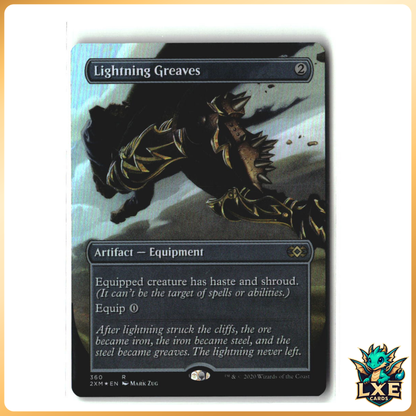 Lightning Greaves - Foil