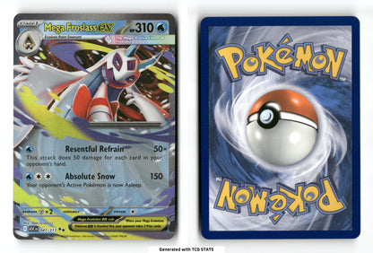 Mega Froslass ex 47 - Ascended Heroes - Near Mint