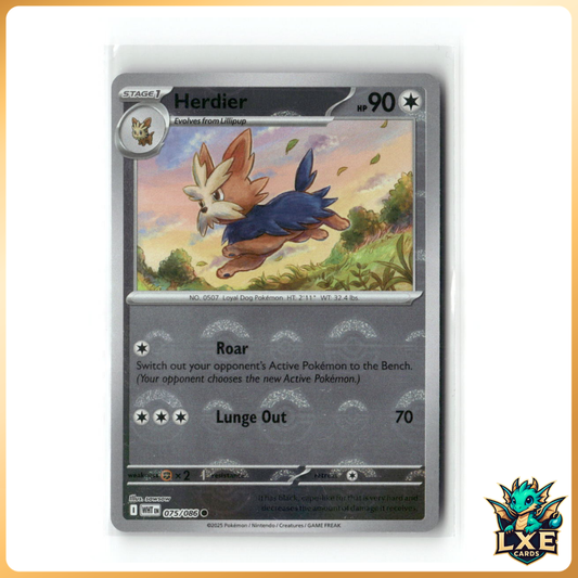 Herdier 075/086 (Pokeball reverse holo)