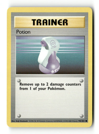 Pokemon Potion 94/102 Base Set Unlimited Lightly Played