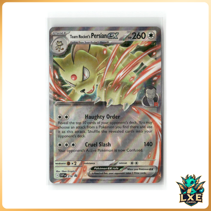 Team Rocket´s Persian Ex Svp 218