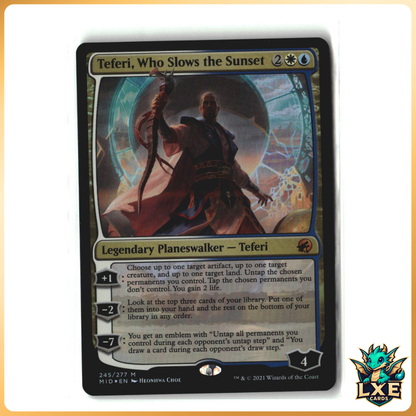 Teferi, Who Slows the Sunset - Foil
