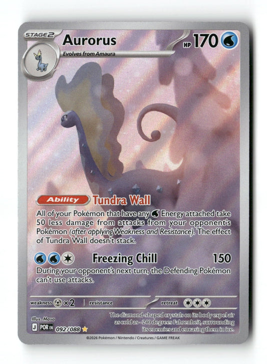 Pokemon Aurorus 092/088 Perfect Order Near Mint
