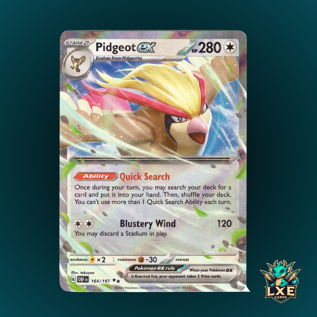 Pidgeot Ex 164/197