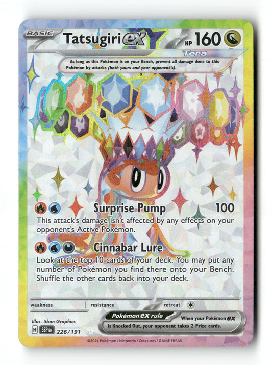 Pokemon Tatsugiri ex 226/191 Surging Sparks Near Mint