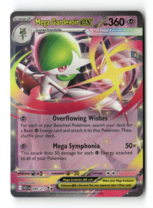 Mega Gardevoir ex 89 - Ascended Heroes - Near Mint