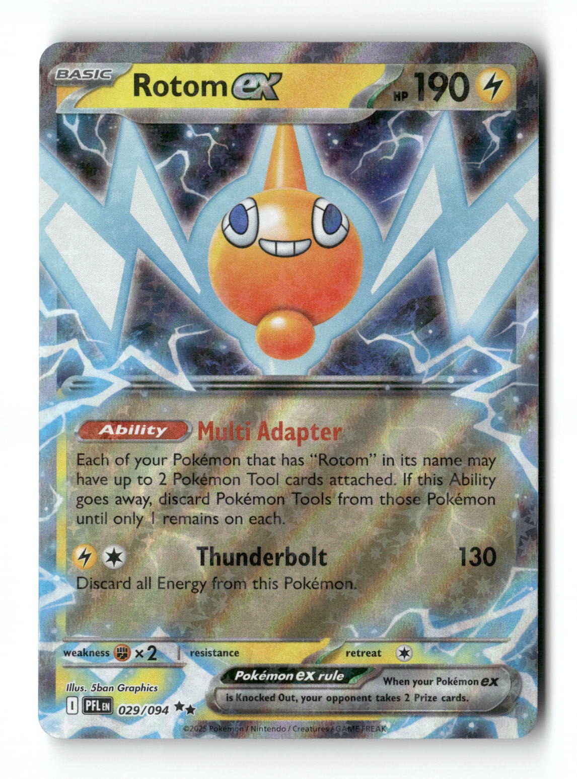 Pokemon Rotom ex 029/094 Phantasmal Flames Near Mint