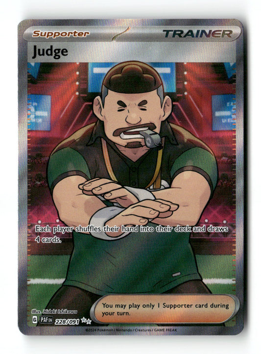 Judge 228 - Paldean Fates - Near Mint