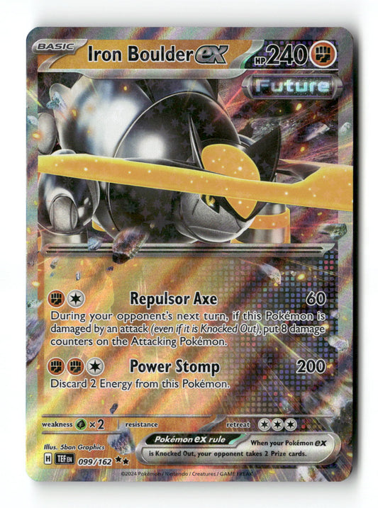 Iron Boulder ex 99 - Temporal Forces - Near Mint