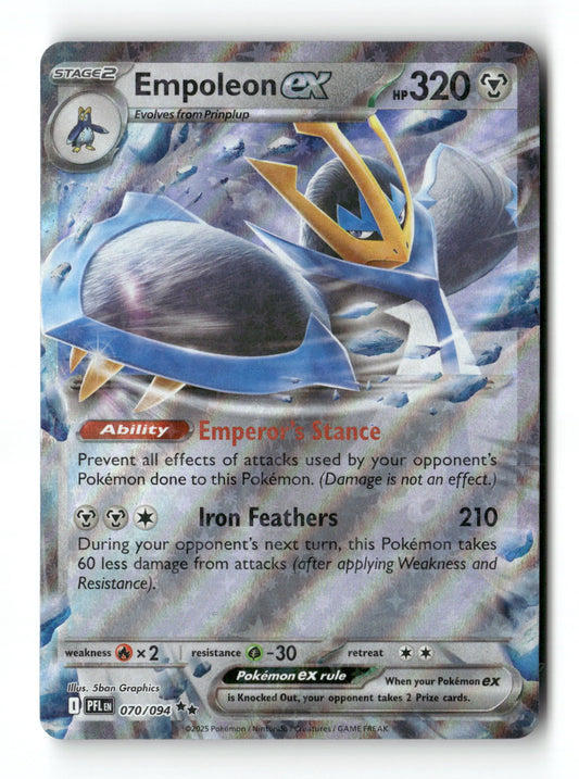 Empoleon ex 70 - Phantasmal Flames - Near Mint