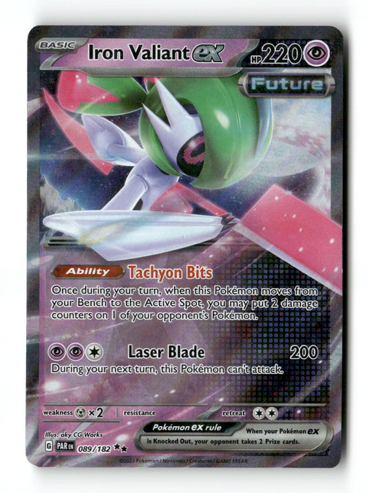 Iron Valiant ex 89 - Paradox Rift - Near Mint