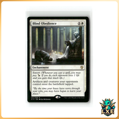 Blind Obedience