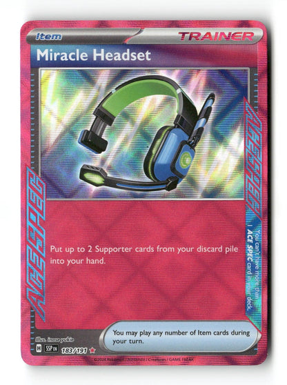 Miracle Headset 183/191 Surging Sparks Near Mint