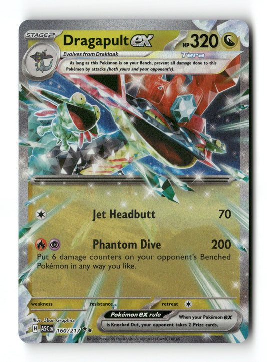 Dragapult ex 160 - Ascended Heroes - Near Mint