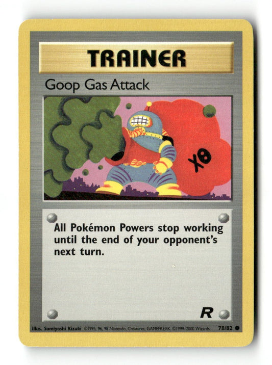 Pokemon Goop Gas Attack 78/82 Team Rocket Lightly Played