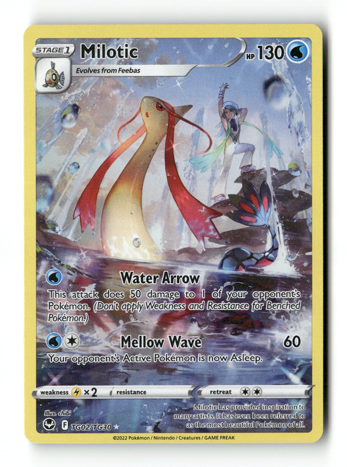 Milotic TG02/TG30 - Silver Tempest - Near Mint