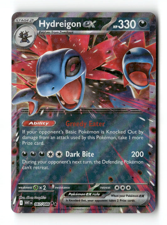 Pokemon Hydreigon ex 067/086 White Flare Near Mint