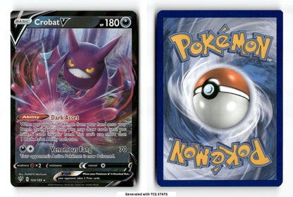 Crobat V 104 - Darkness Ablaze - Near Mint