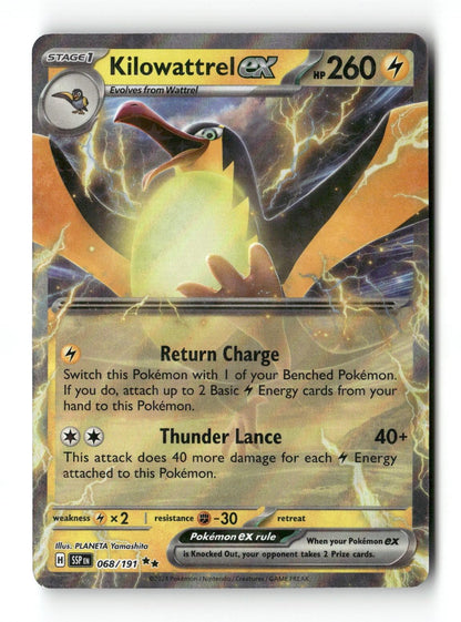 Kilowattrel ex 068/191 Surging Sparks Near Mint