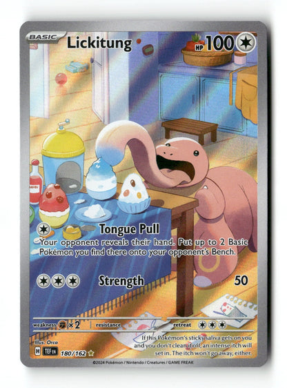 Lickitung 180/162 Temporal Forces Near Mint