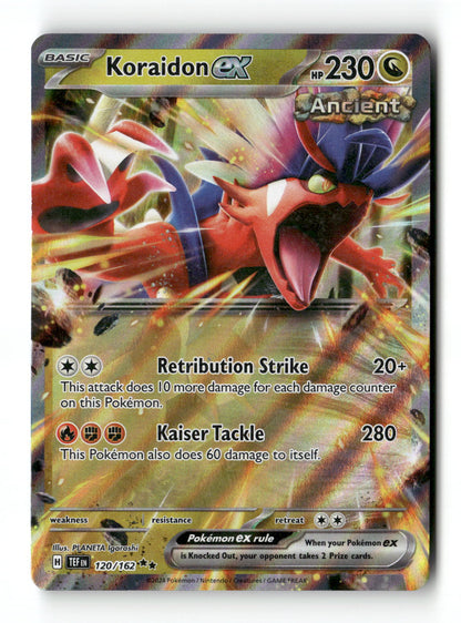 Koraidon ex 120 - Temporal Forces - Near Mint