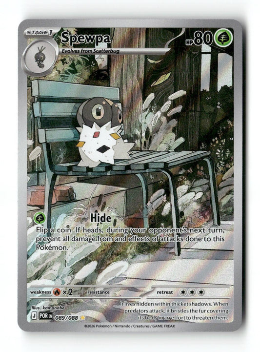 Pokemon Spewpa 089/088 Perfect Order Near Mint