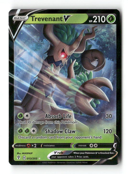 Trevenant V 013/203 Evolving Skies Near Mint