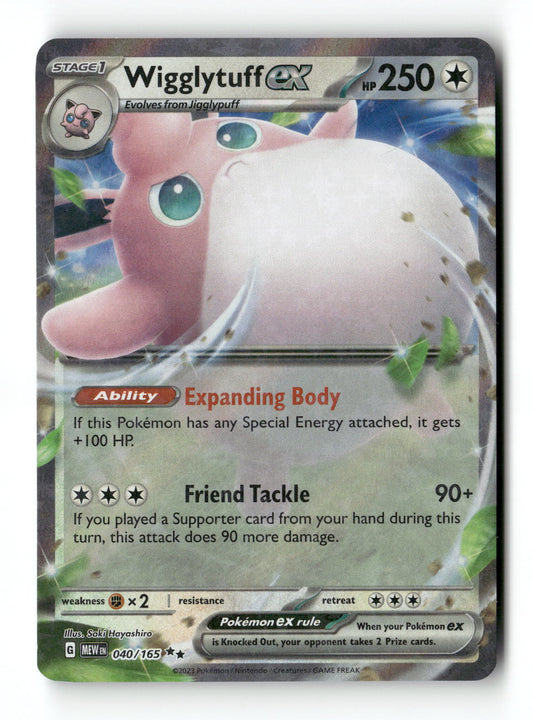 Wigglytuff ex 40 - 151 - Near Mint