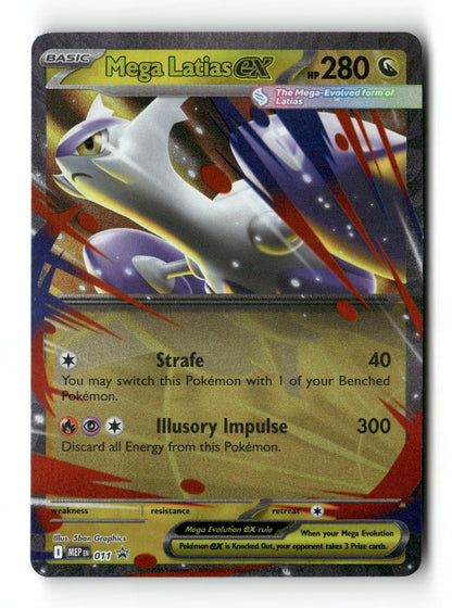 Pokemon Mega Latias ex 011 ME: Mega Evolution Promo Near Mint
