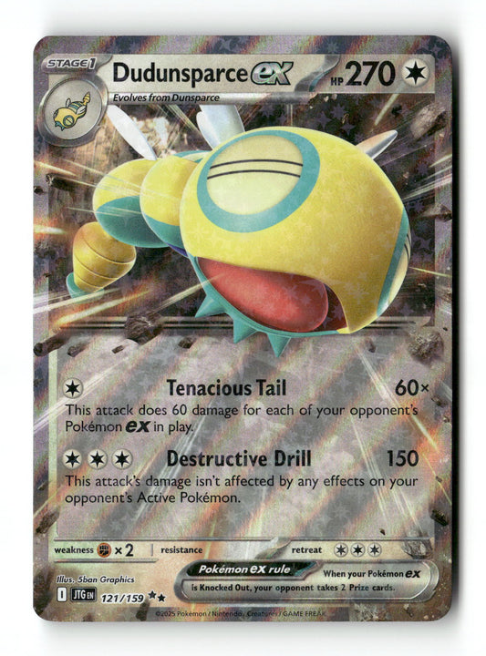 Dudunsparce ex 121 - Journey Together - Near Mint