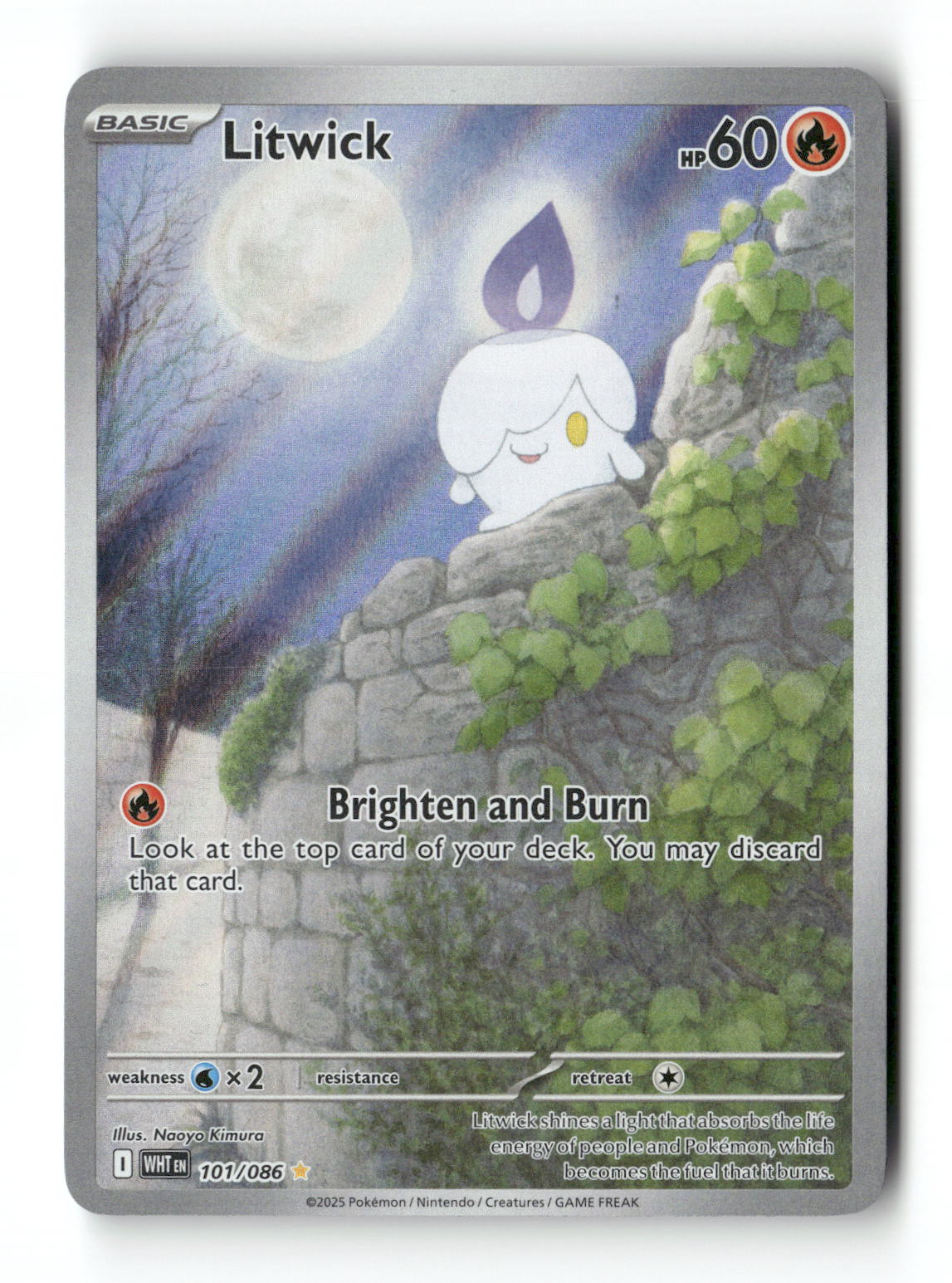 Litwick 101 - White Flare - Near Mint