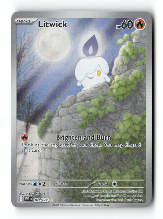 Litwick 101 - White Flare - Near Mint
