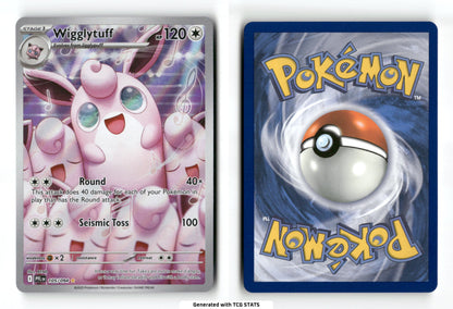 Wigglytuff 105 - Phantasmal Flames - Near Mint