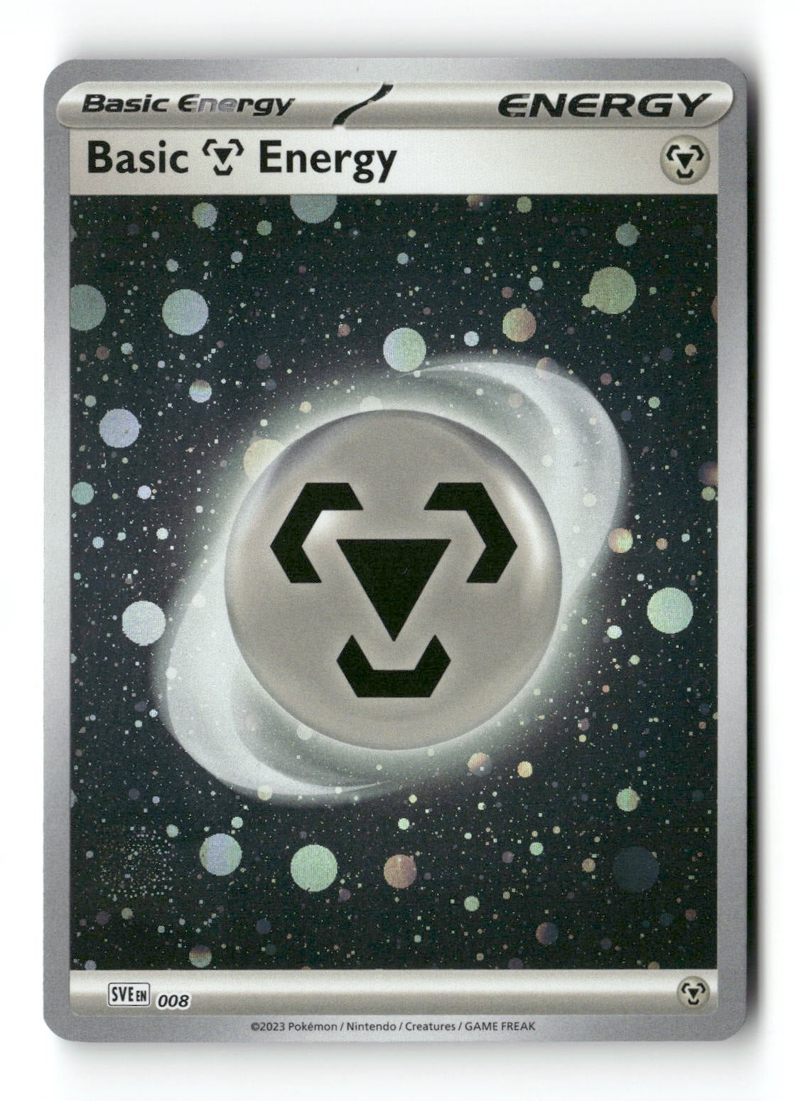 Basic Metal Energy (Cosmos Holo) 008 Prize Pack Series Cards Near Mint