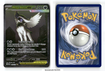 Mega Absol ex 180 - Mega Evolution - Near Mint