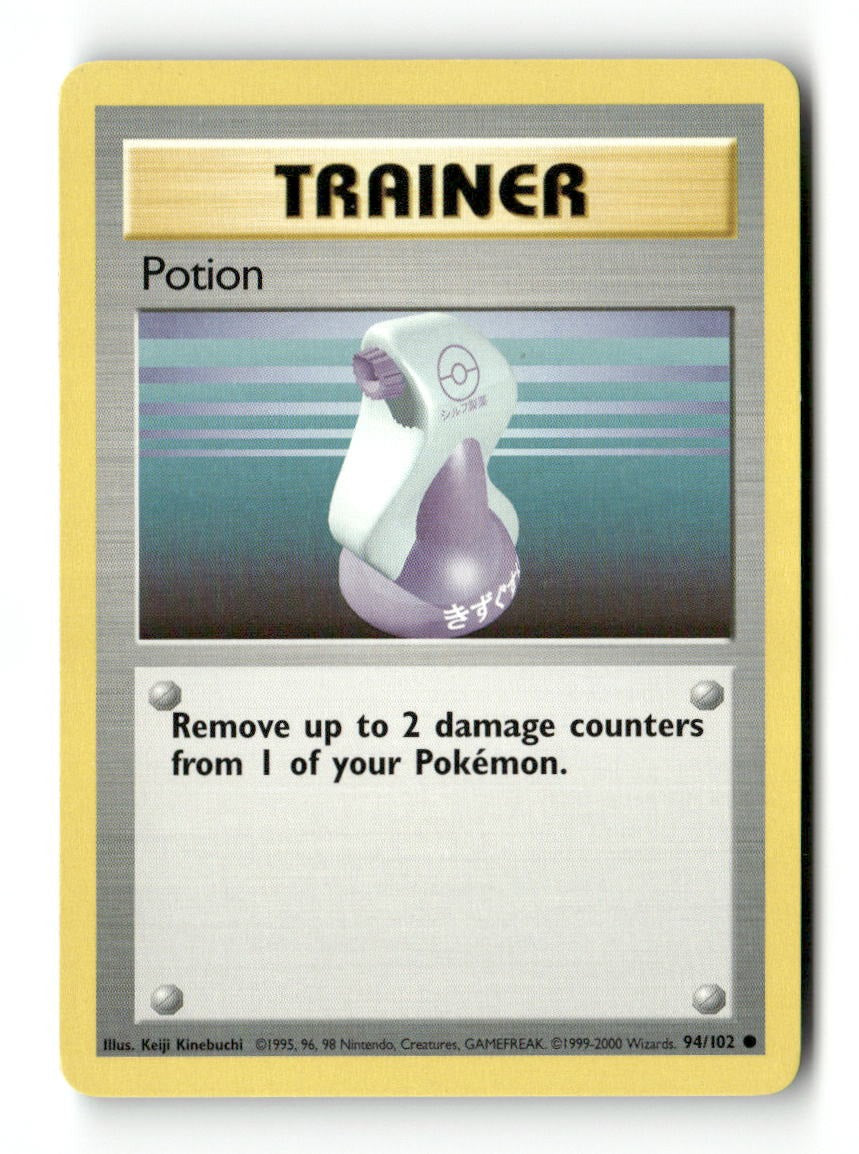 Pokemon Potion 94/102 Base Set Unlimited Lightly Played