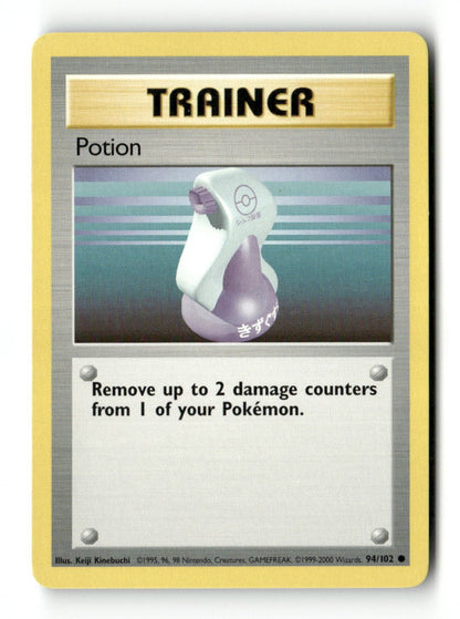 Pokemon Potion 94/102 Base Set Unlimited Lightly Played