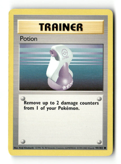 Pokemon Potion 94/102 Base Set Unlimited Lightly Played